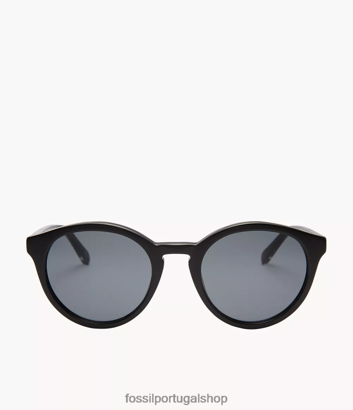 Fossil homens óculos de sol redondos wren verde acessório 40NJ6Z2055