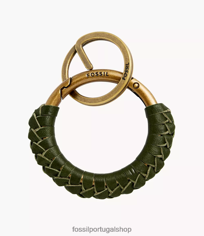 Fossil homens chaveiro Oliva acessório 40NJ6Z2067