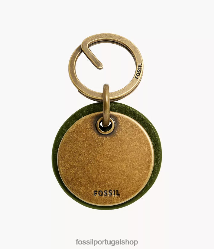 Fossil homens chaveiro boone azeitona profunda acessório 40NJ6Z2074