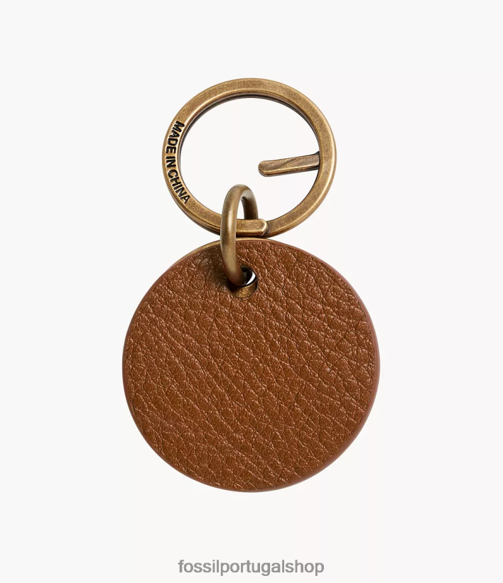 Fossil homens chaveiro boone selim acessório 40NJ6Z2075