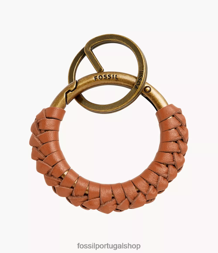 Fossil homens chaveiro laranja acessório 40NJ6Z2065