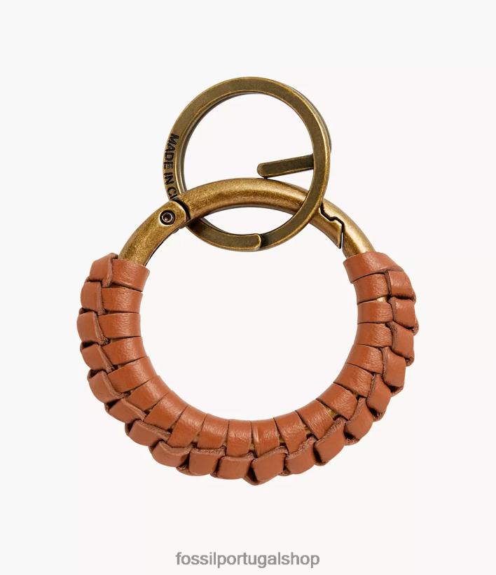 Fossil homens chaveiro laranja acessório 40NJ6Z2065