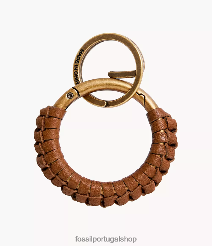 Fossil homens chaveiro selim acessório 40NJ6Z2066