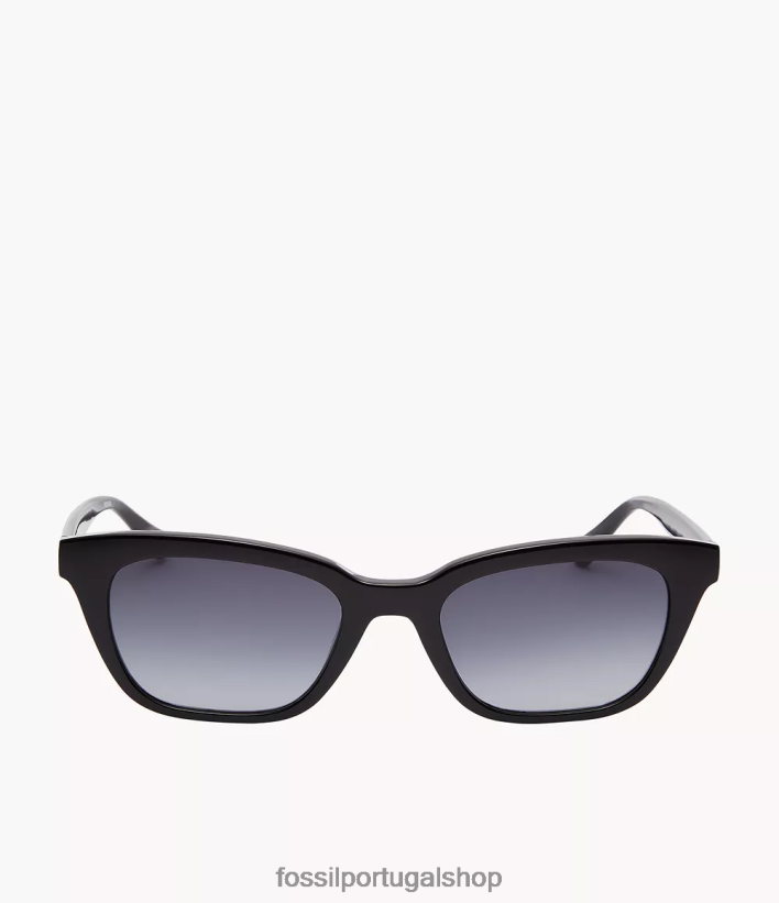 Fossil mulheres óculos de sol quadrados britteny cinza acessório 40NJ6Z1999