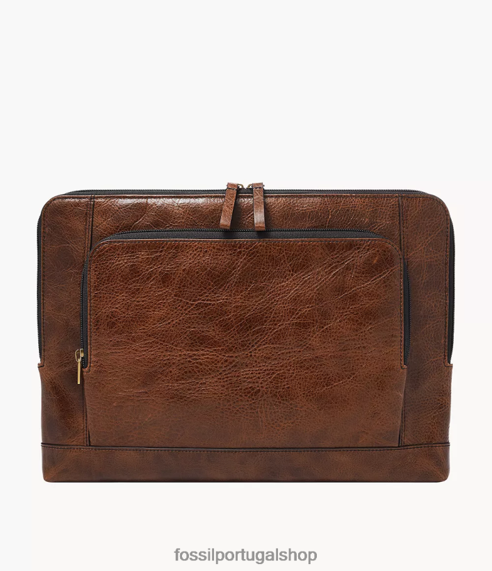 Fossil homens fólio para laptop dillon conhaque bolsa 40NJ6Z2029