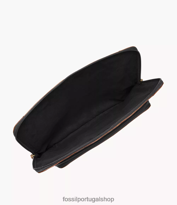 Fossil homens fólio para laptop dillon conhaque bolsa 40NJ6Z2029
