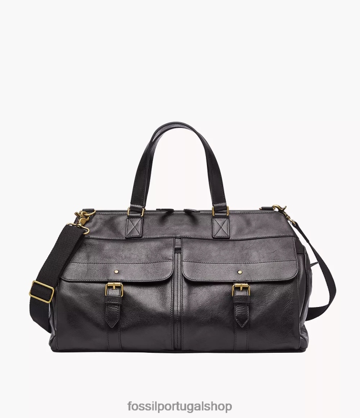 Fossil homens milhas mochila preto bolsa 40NJ6Z1648