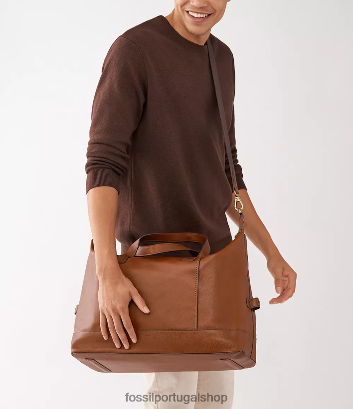 Fossil homens mochila raeford marrom bolsa 40NJ6Z1628