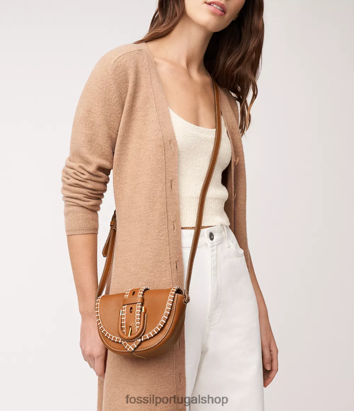 Fossil mulheres Harwell pequena aba crossbody selim bolsa 40NJ6Z354