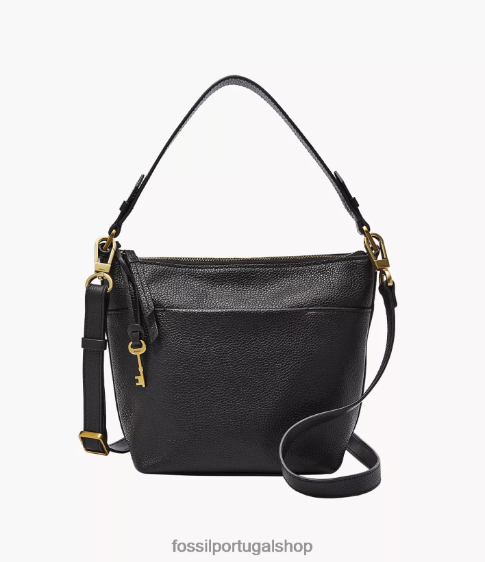 Fossil mulheres Julianna Hobo preto bolsa 40NJ6Z519