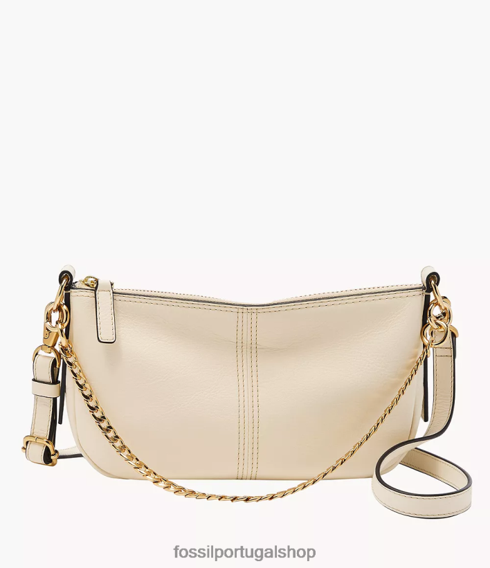 Fossil mulheres baguete jolie branco bolsa 40NJ6Z356