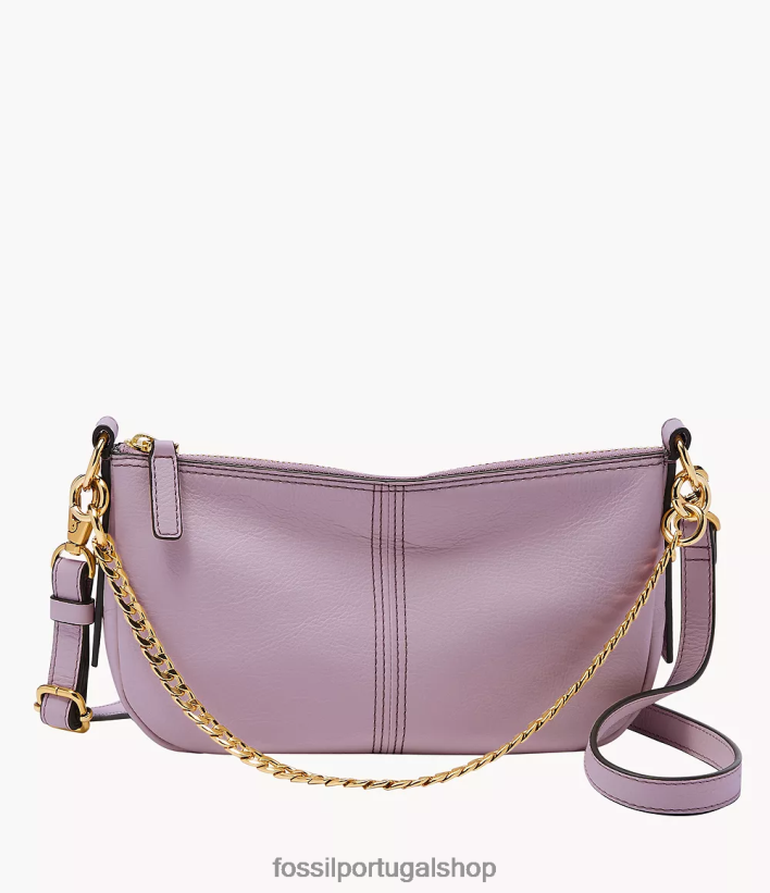 Fossil mulheres baguete jolie roxo bolsa 40NJ6Z350