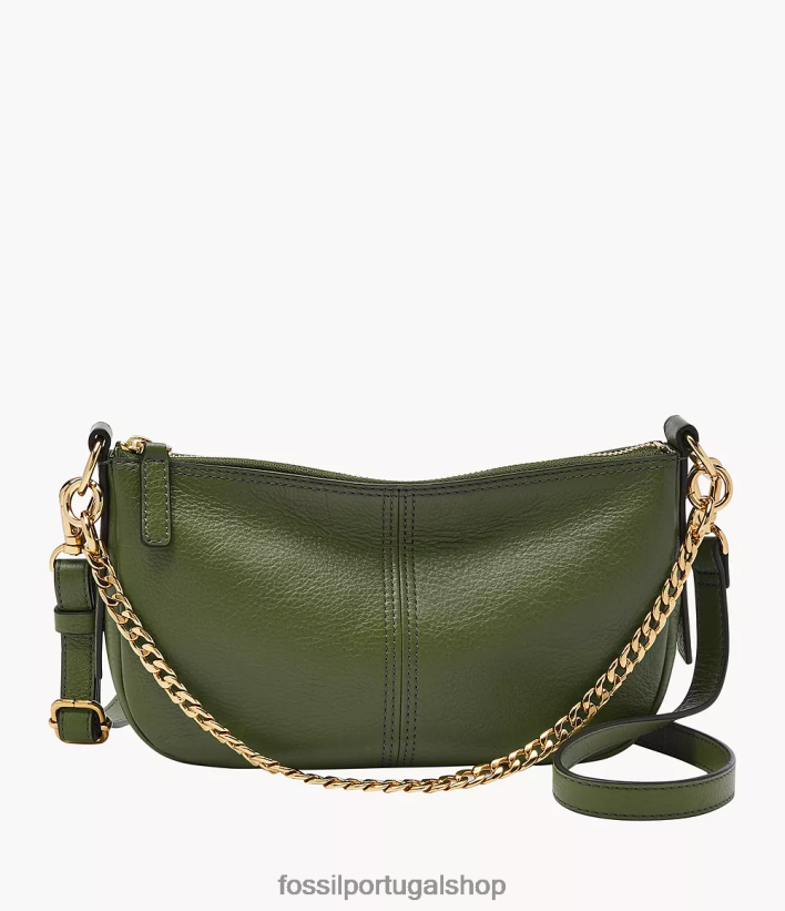 Fossil mulheres baguete jolie verde bolsa 40NJ6Z346