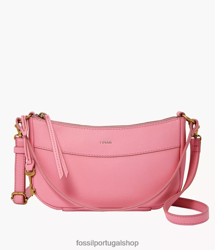 Fossil mulheres baguete skylar rosa bolsa 40NJ6Z598