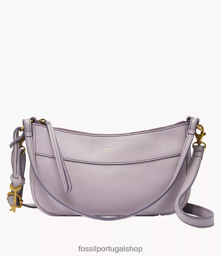 Fossil mulheres baguete skylar roxo bolsa 40NJ6Z527