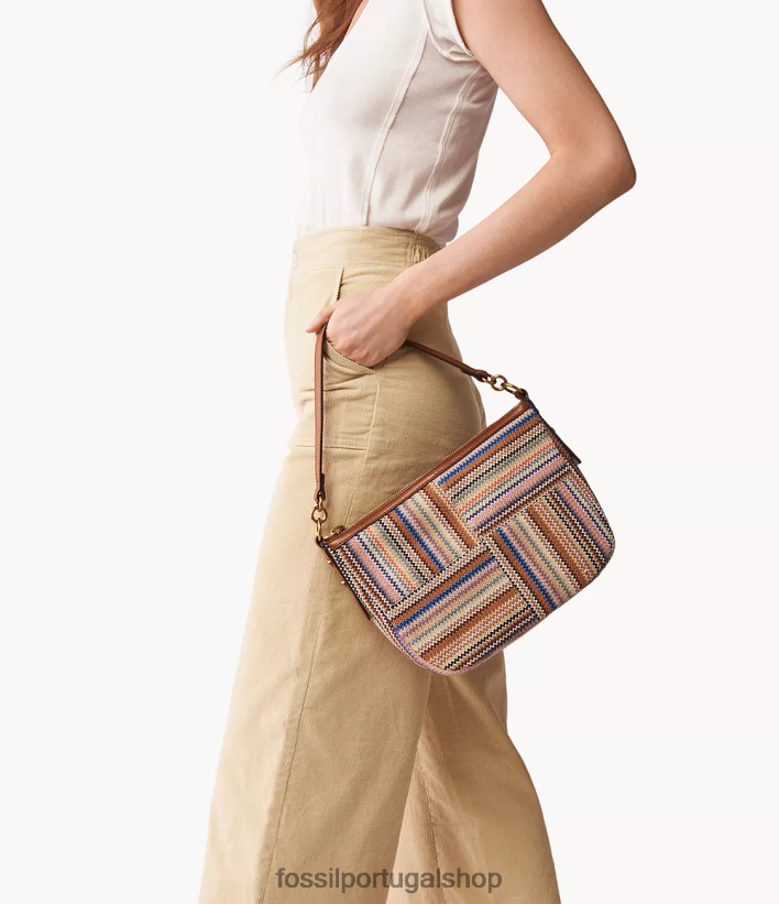 Fossil mulheres bolsa crossbody jolie marrom bolsa 40NJ6Z420