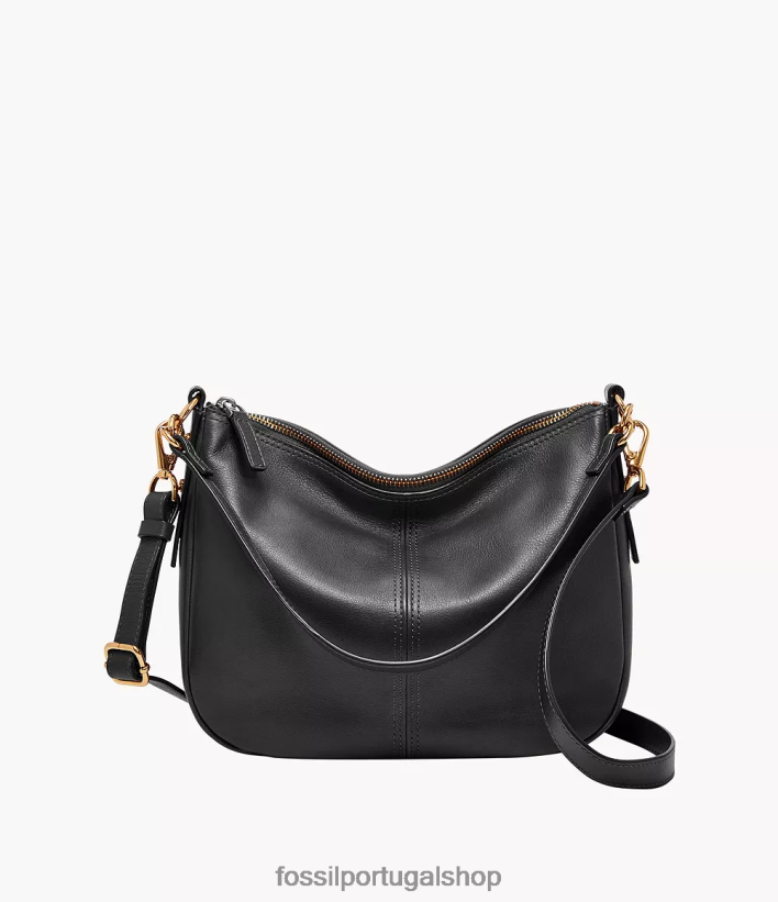 Fossil mulheres bolsa crossbody jolie preto bolsa 40NJ6Z299