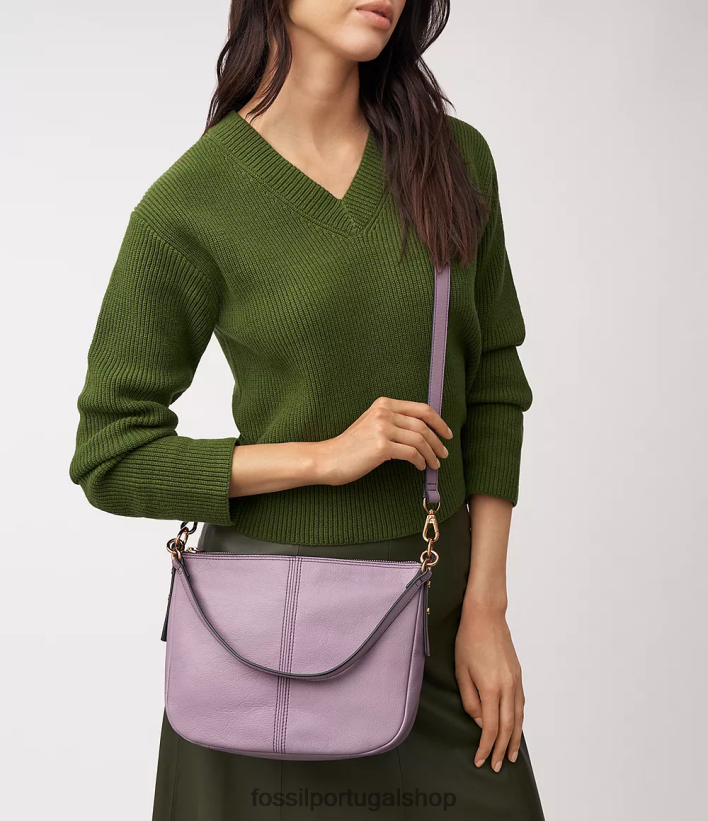 Fossil mulheres bolsa crossbody jolie roxo bolsa 40NJ6Z329