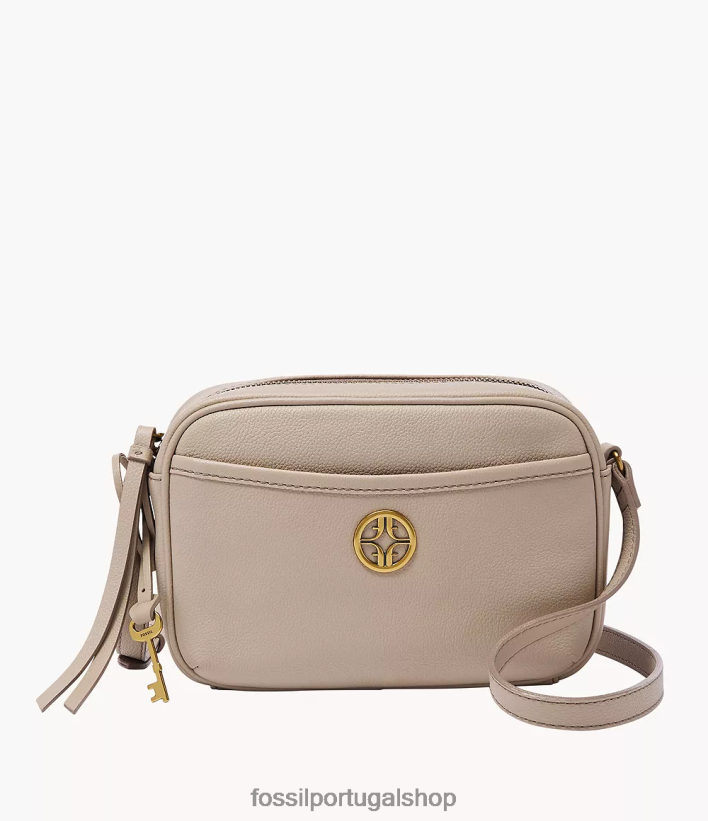 Fossil mulheres bolsa para câmera Brennon cinza bolsa 40NJ6Z464