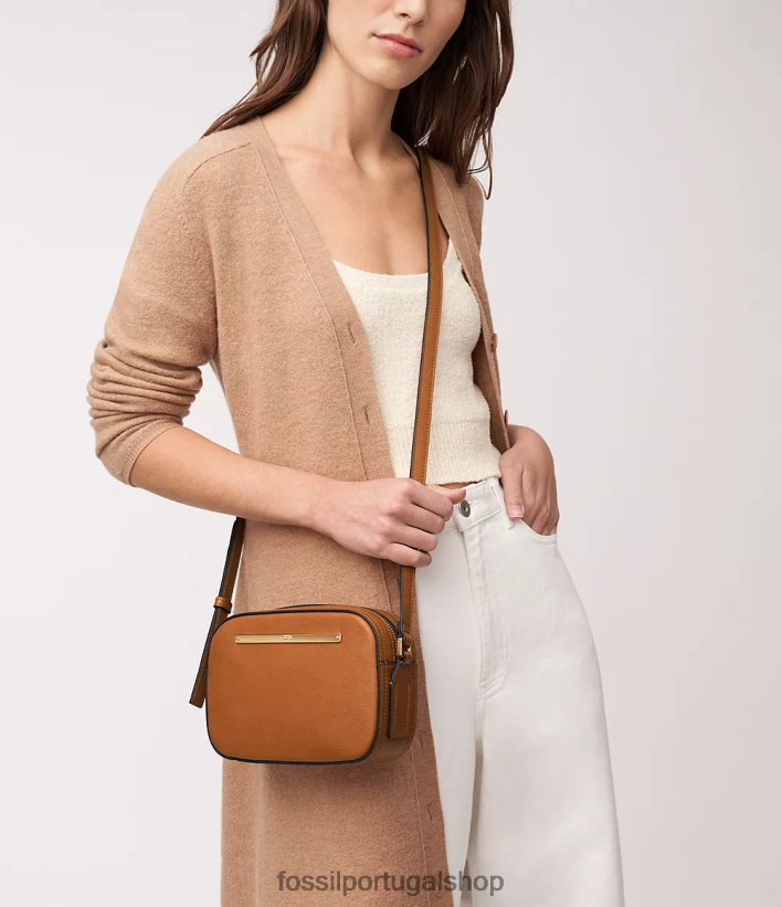 Fossil mulheres bolsa para câmera liza selim bolsa 40NJ6Z301