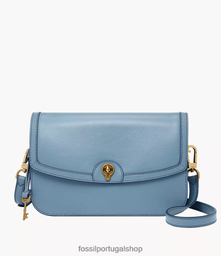 Fossil mulheres bolsa transversal ainsley azul bolsa 40NJ6Z551