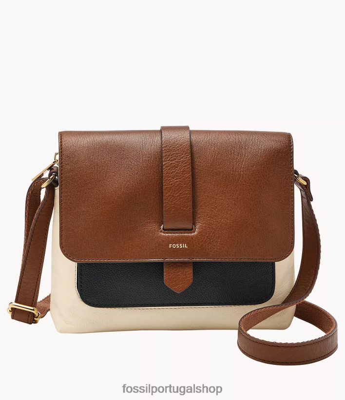 Fossil mulheres bolsa transversal pequena kinley multi bolsa 40NJ6Z358