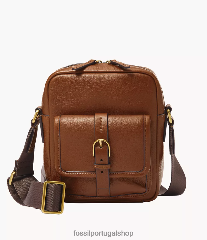 Fossil mulheres camden n/s crossbody marrom bolsa 40NJ6Z1630
