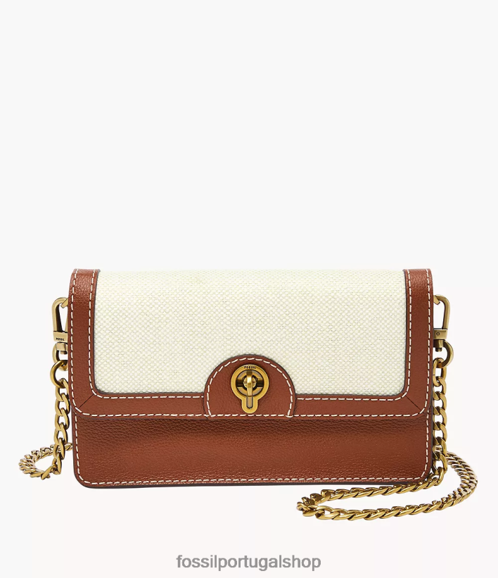 Fossil mulheres carteira ainsley crossbody neutro bolsa 40NJ6Z850