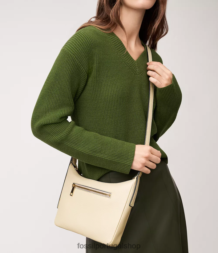 Fossil mulheres cecília pequena crossbody branco bolsa 40NJ6Z321