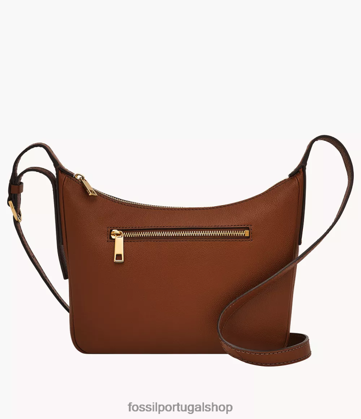 Fossil mulheres cecília pequena crossbody marrom bolsa 40NJ6Z335