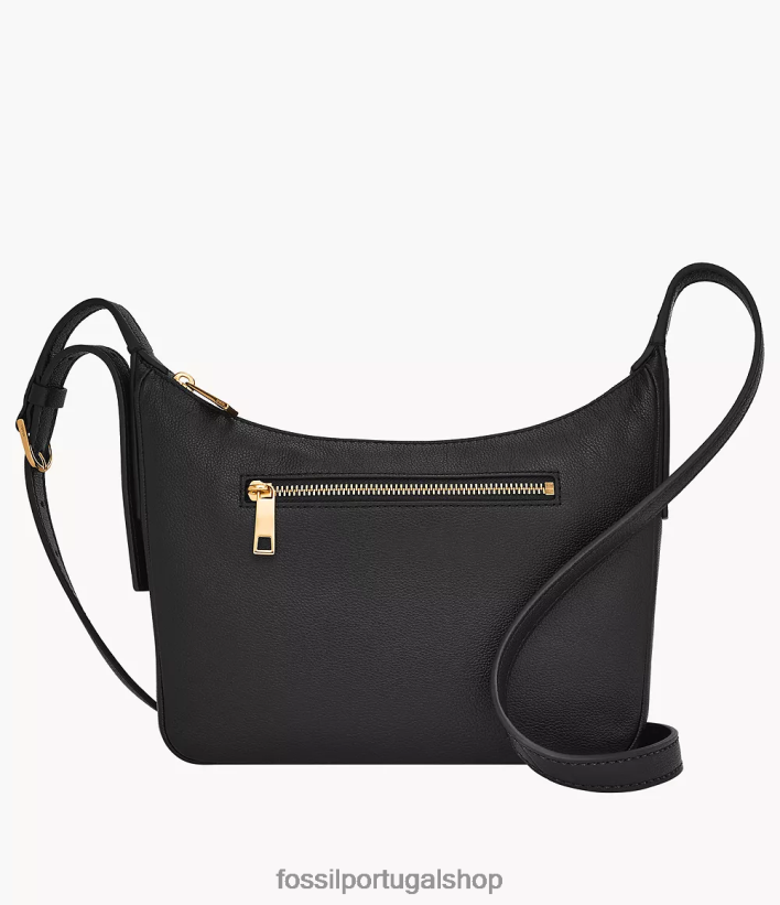 Fossil mulheres cecília pequena crossbody preto bolsa 40NJ6Z318