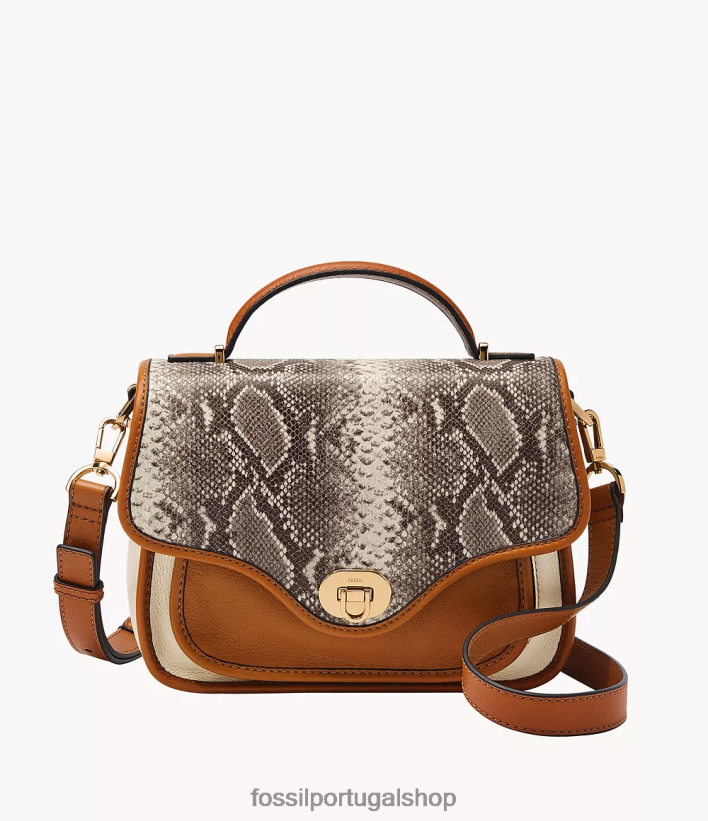Fossil mulheres crossbody com alça superior Heritage listras bolsa 40NJ6Z303