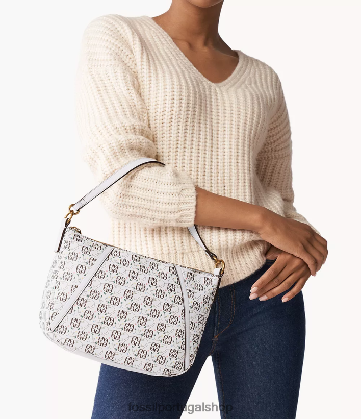 Fossil mulheres crossbody skylar branco bolsa 40NJ6Z522