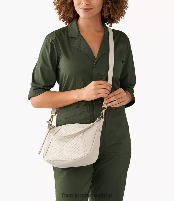 Fossil mulheres crossbody skylar branco bolsa 40NJ6Z712