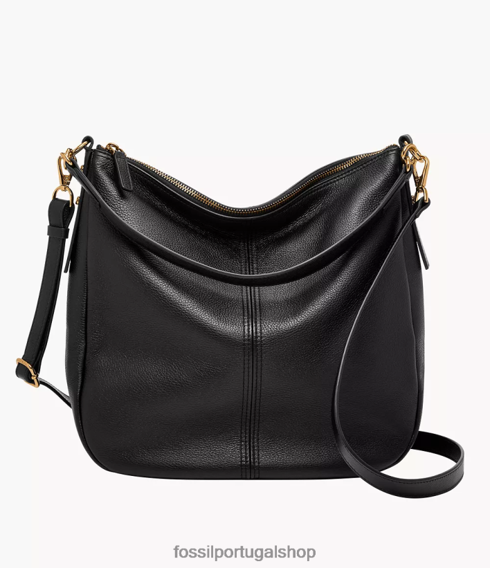 Fossil mulheres jolie vagabundo preto bolsa 40NJ6Z322