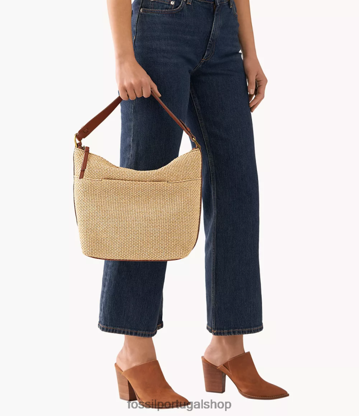 Fossil mulheres juliana grande vagabundo branco bolsa 40NJ6Z428