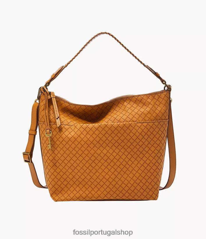 Fossil mulheres juliana grande vagabundo camelo bolsa 40NJ6Z700
