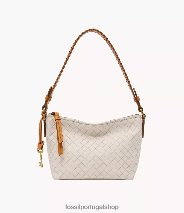 Fossil mulheres juliana mini vagabundo branco bolsa 40NJ6Z657