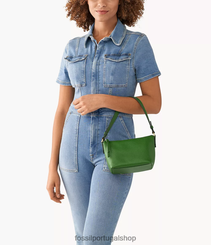 Fossil mulheres juliana mini vagabundo verde bolsa 40NJ6Z603