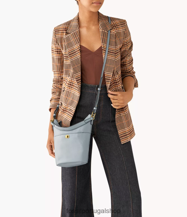 Fossil mulheres talulla pequeno vagabundo azul bolsa 40NJ6Z635