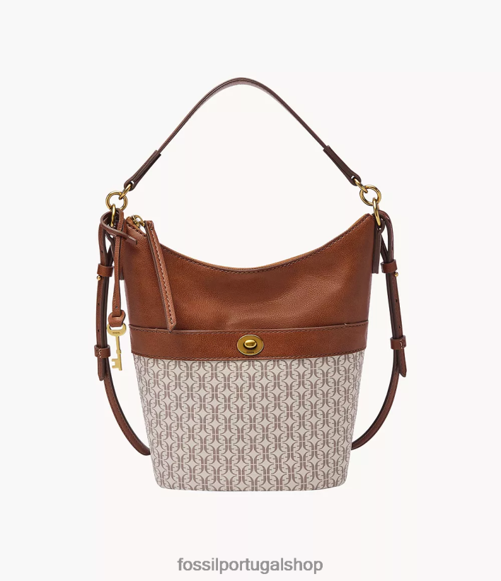 Fossil mulheres talulla pequeno vagabundo cáqui bolsa 40NJ6Z517