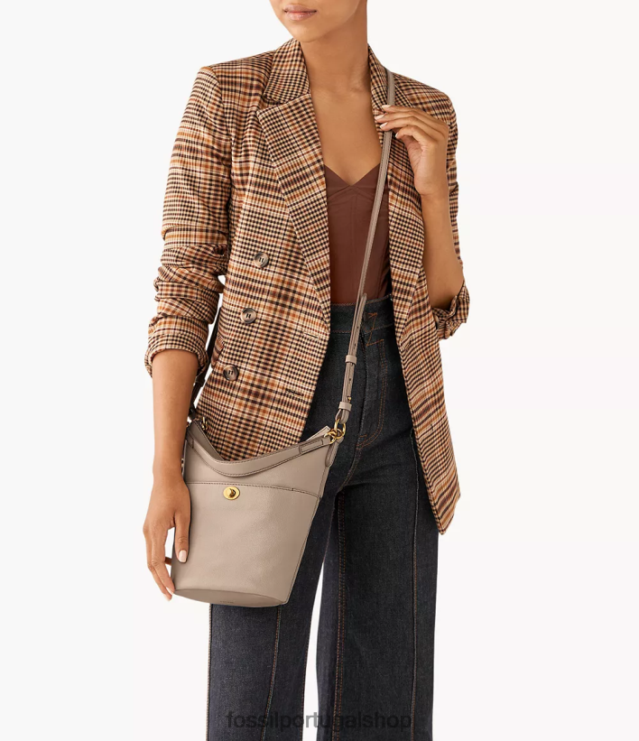 Fossil mulheres talulla pequeno vagabundo cinza bolsa 40NJ6Z708