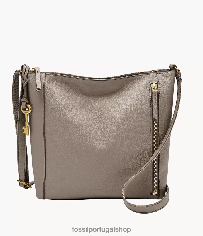 Fossil mulheres tiracolo tara cinza bolsa 40NJ6Z536