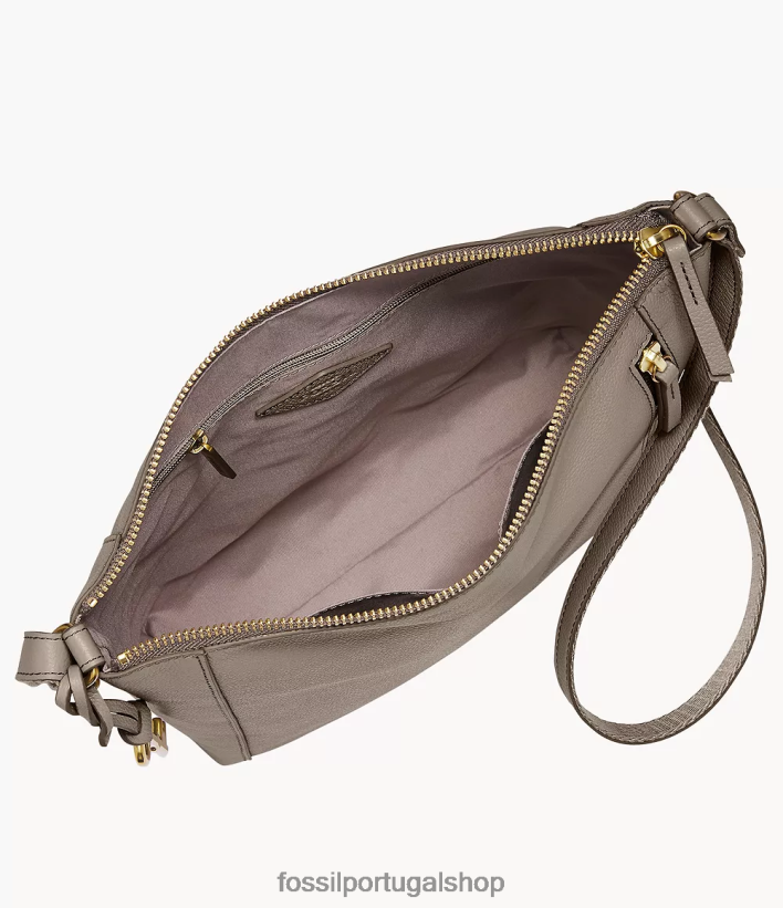 Fossil mulheres tiracolo tara cinza bolsa 40NJ6Z536