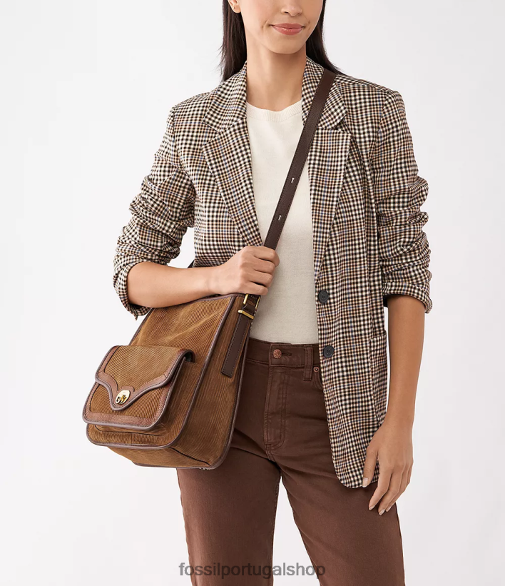 Fossil mulheres vagabundo da herança multi bolsa 40NJ6Z456
