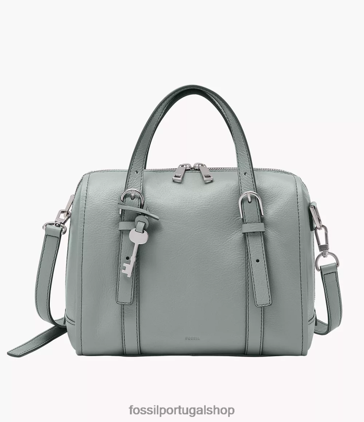 Fossil mulheres bolsa carlie azul bolsa 40NJ6Z614