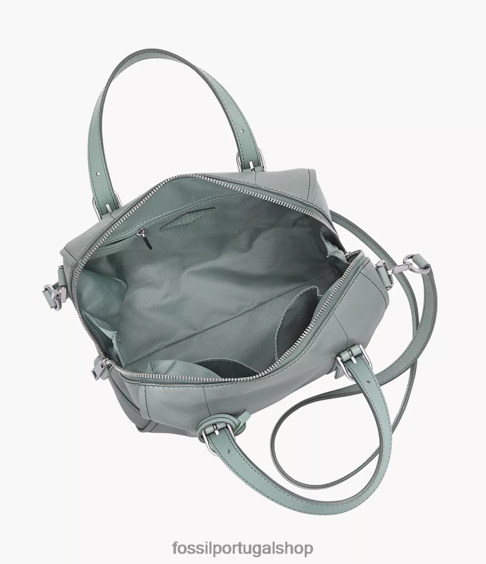 Fossil mulheres bolsa carlie azul bolsa 40NJ6Z614