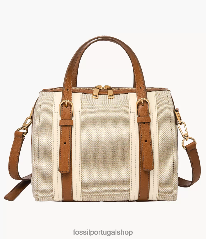 Fossil mulheres bolsa carlie marrom claro bolsa 40NJ6Z397