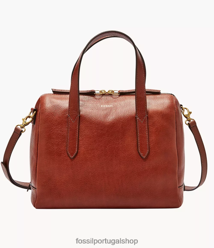 Fossil mulheres bolsa de Sydney marrom bolsa 40NJ6Z415