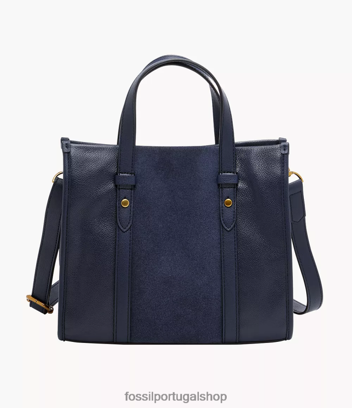 Fossil mulheres bolsa kingston marinha bolsa 40NJ6Z576
